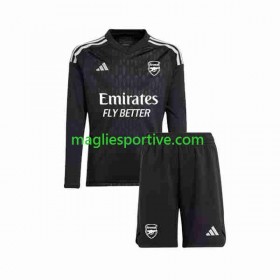 Completo Calcio Arsenal Portiere Bambino Divisa Prima 2023-2024 ML